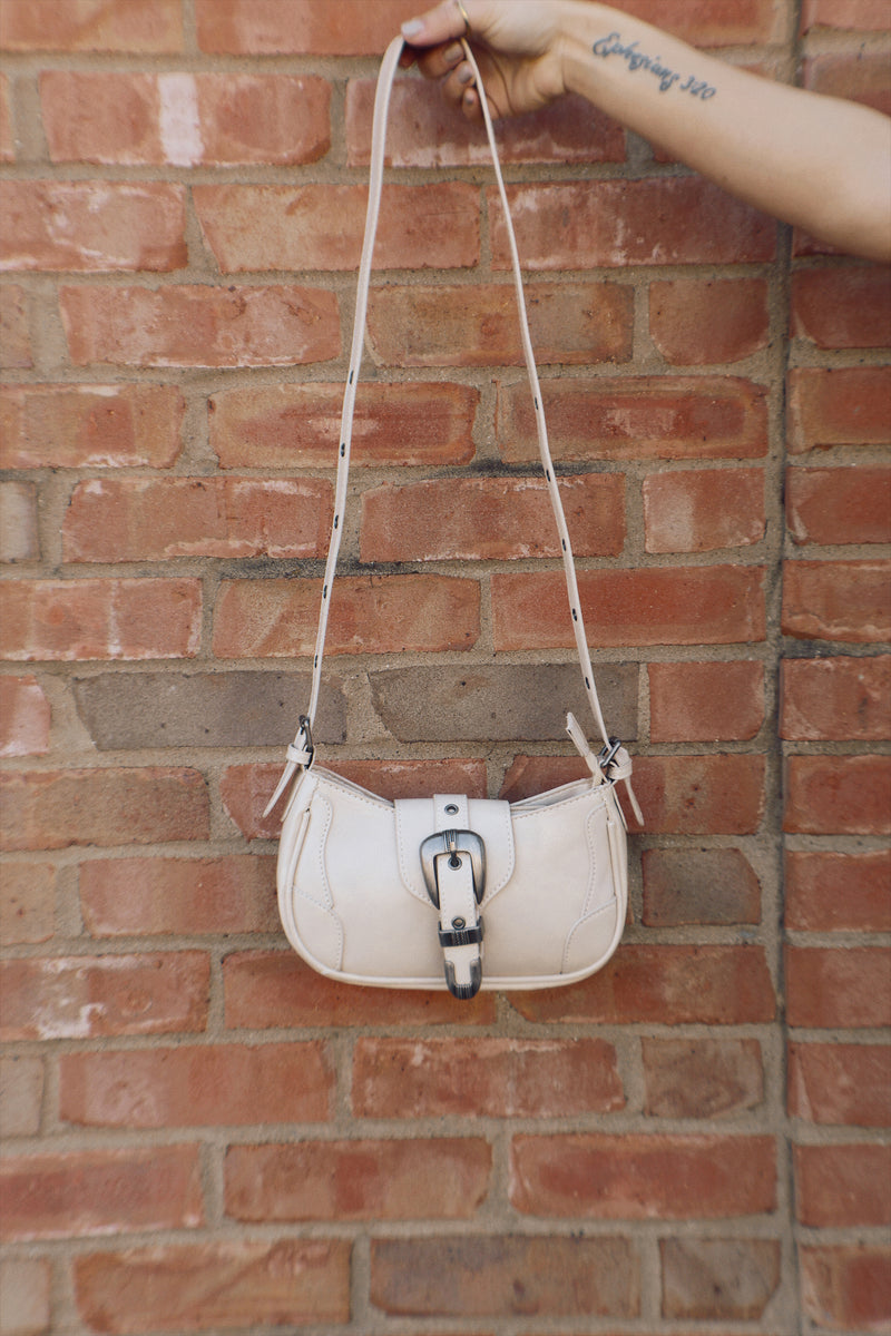 Canyon Buckle Purse - Ivory