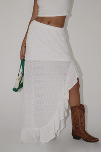 Pre-Order Baja Lace Maxi Skirt