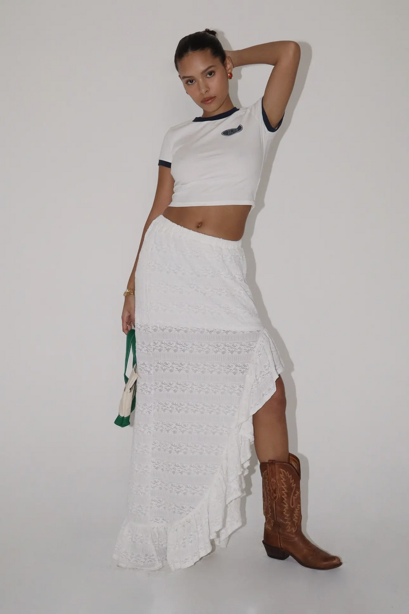 Pre-Order Baja Lace Maxi Skirt