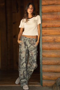 Wildwood Twill Woodland Camo Carpenter Pants
