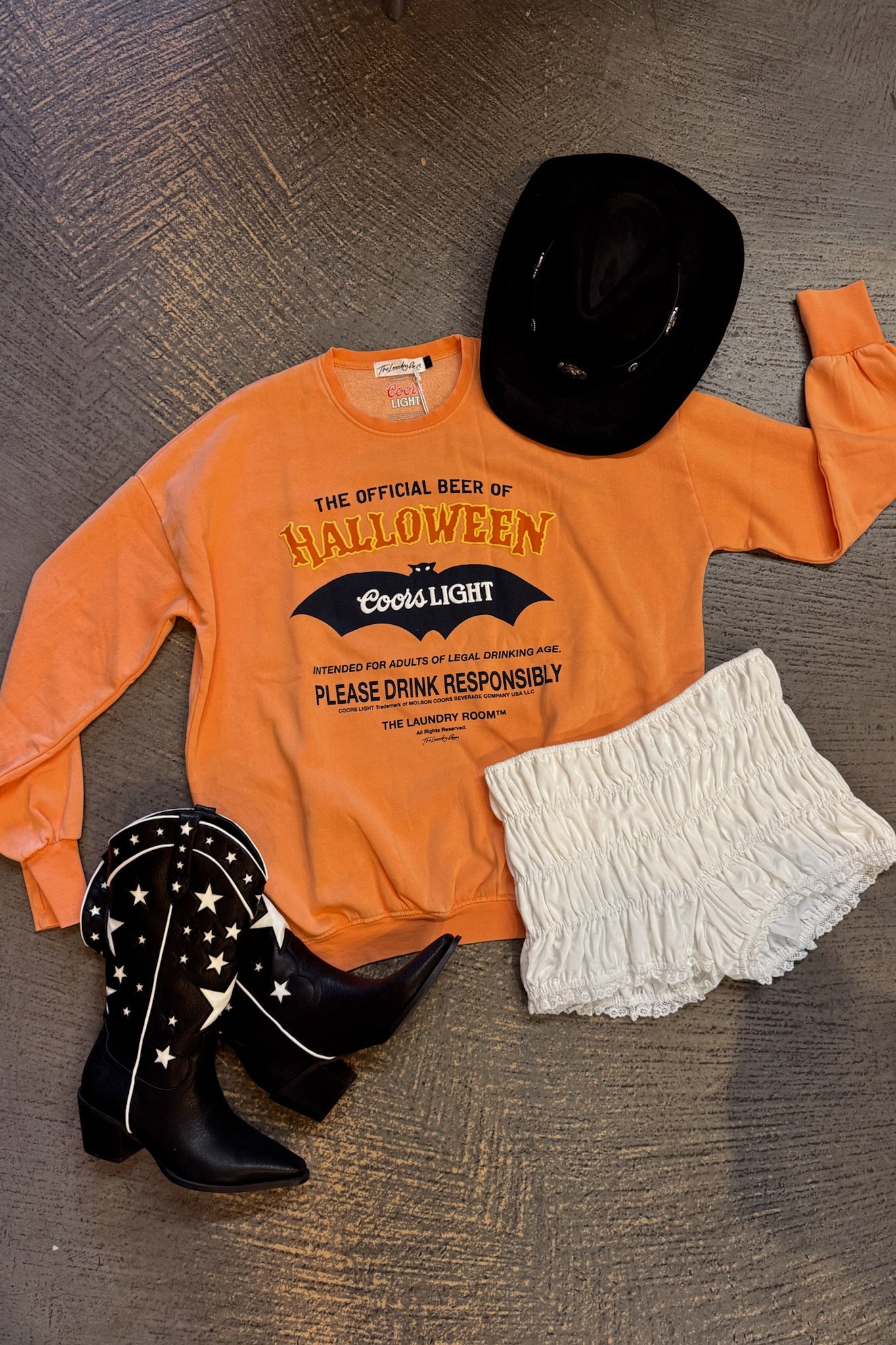 Coors Light Official Halloween - Jump Jumper - Orange