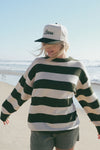 Evergreen Stripe Sweater