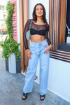 Brooklyn Mesh Crop Top