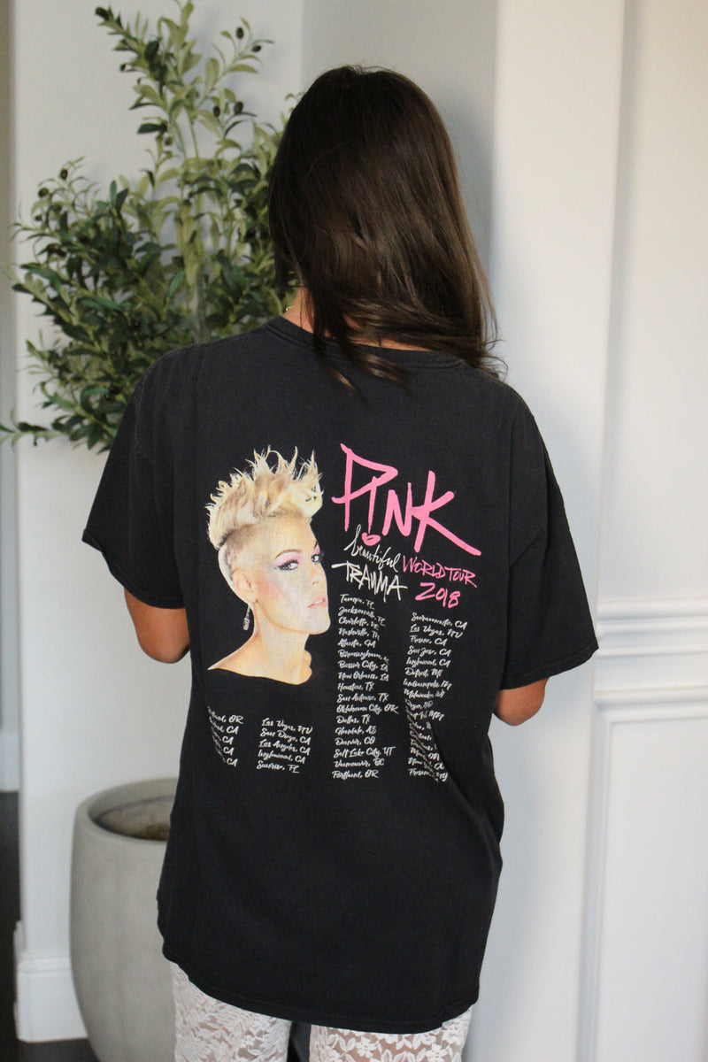 Pink Vintage Tee
