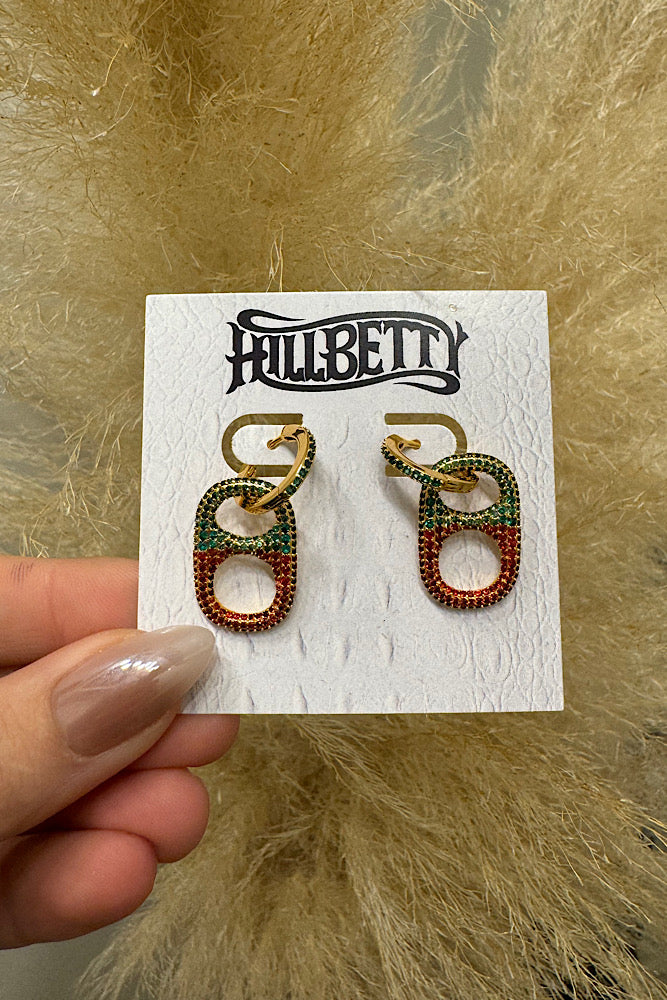 HillBetty -Beer Can Earrings