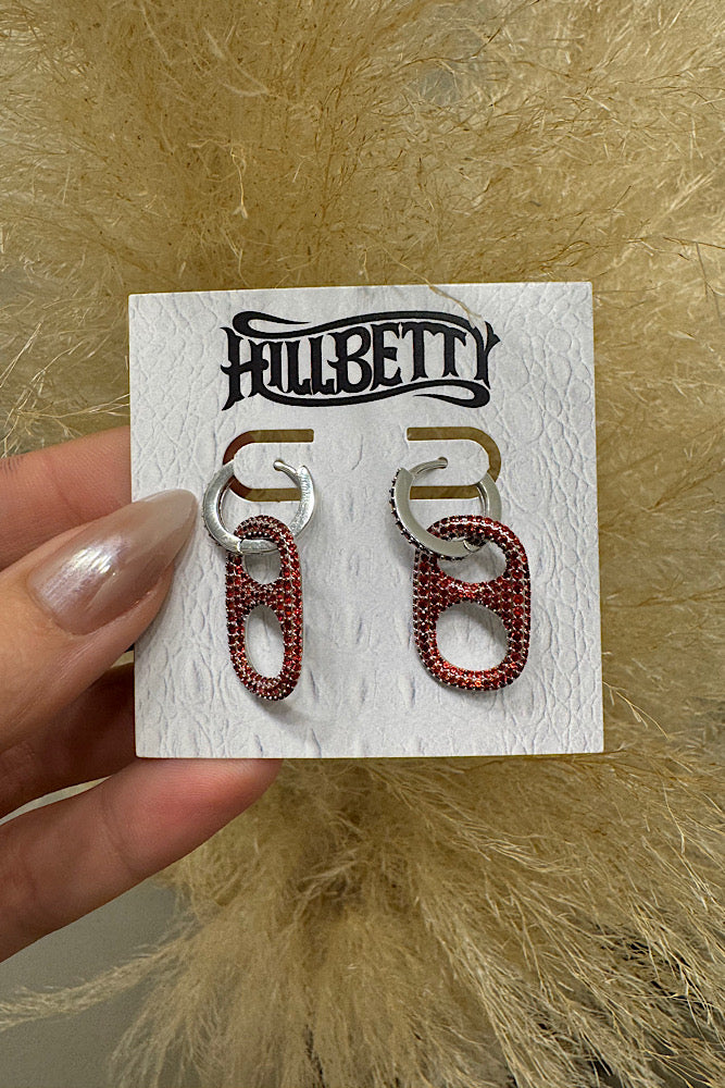 HillBetty -Beer Can Earrings