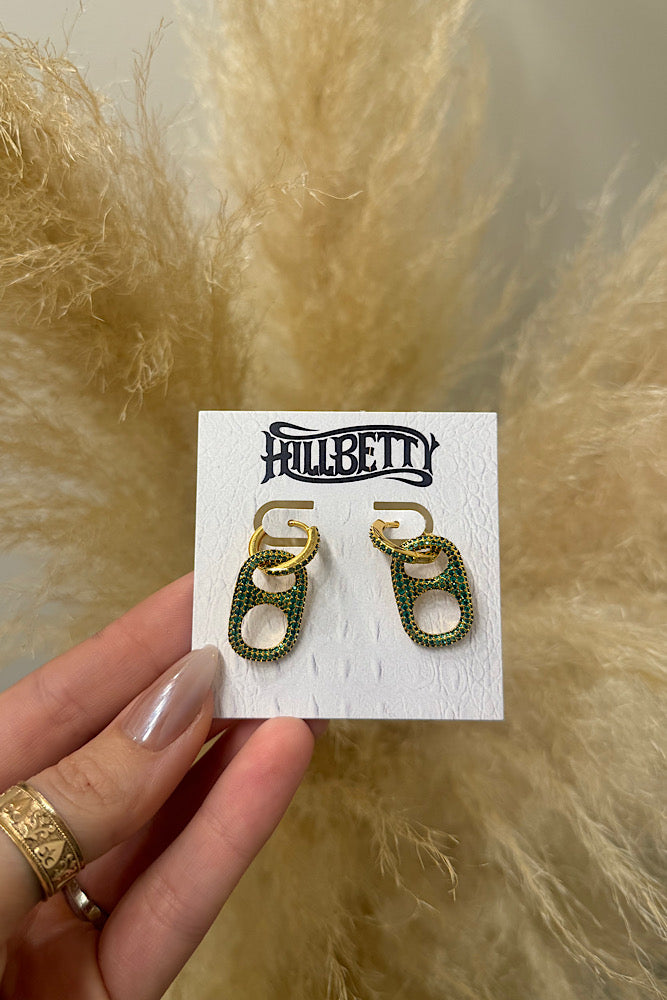 HillBetty -Beer Can Earrings