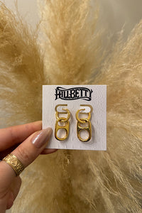 HillBetty -Beer Can Earrings