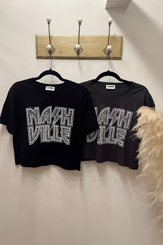 Nashville Riot Crop Tee