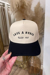 Save A Horse Ride Me Trucker Hat - Black