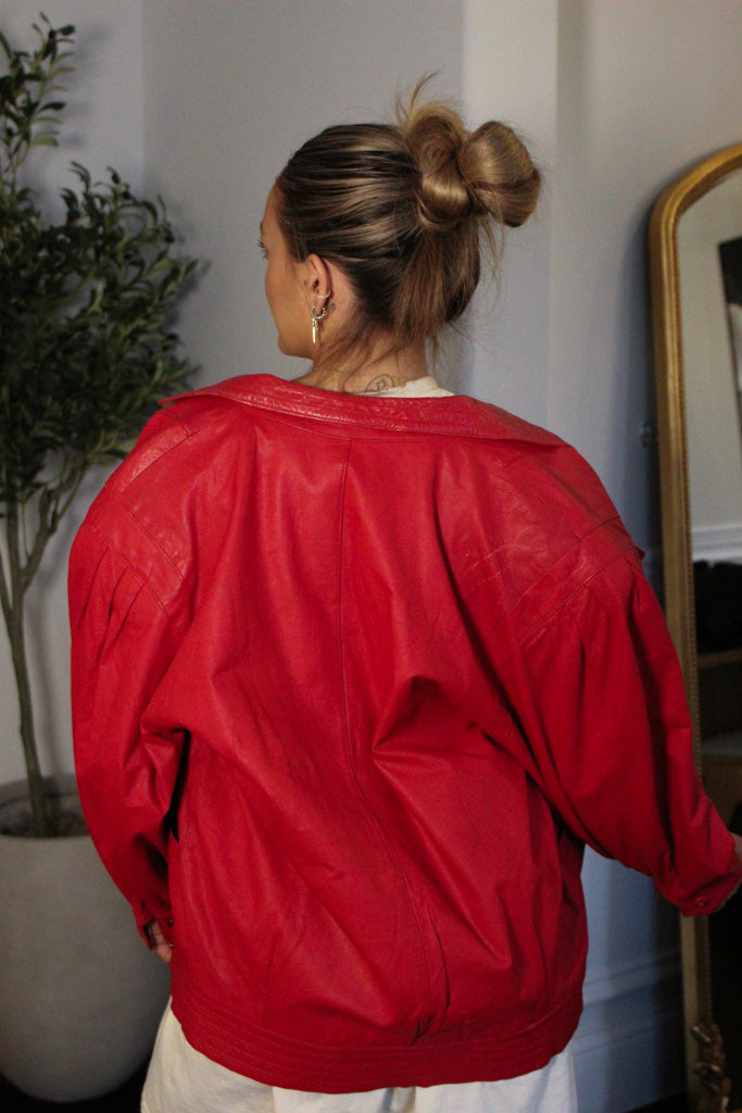 Hot Stuff Leather Vintage Jacket