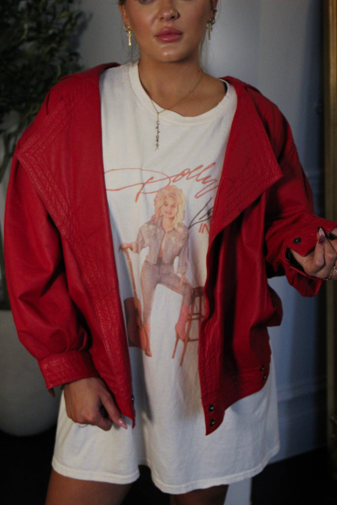 Hot Stuff Leather Vintage Jacket