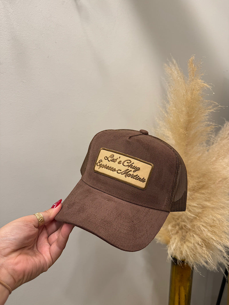 Chug Espresso Martinis Trucker Hat