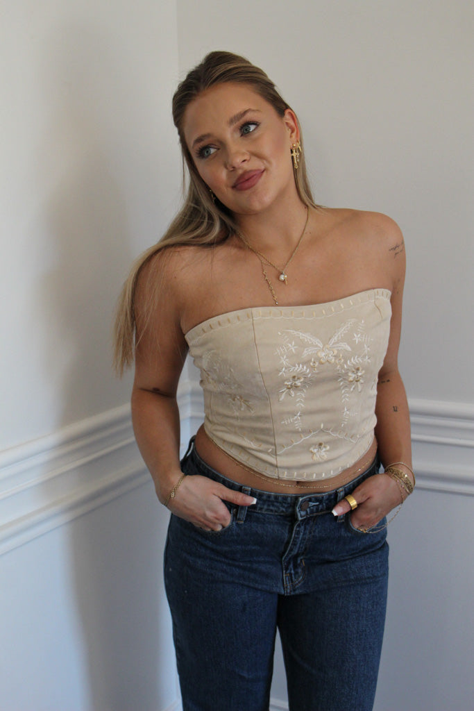 Sadelia Strapless Corset