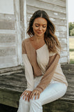 Honey Two Toned Sweater