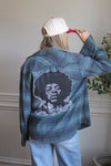 Jimi Hendrix Acid Wash Flannel