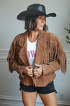 Leather Fringe Jacket