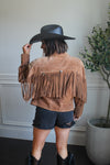 Leather Fringe Jacket