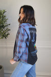 Pink Floyd Band Tee Flannel