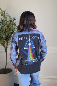 Pink Floyd Band Tee Flannel