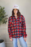 Journey Band Tee Flannel