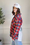 Journey Band Tee Flannel