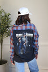 Trace Adkins Band Tee Flannel