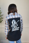 Ted Nugent Band Tee Flannel