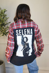 Selena Band Tee Flannel 