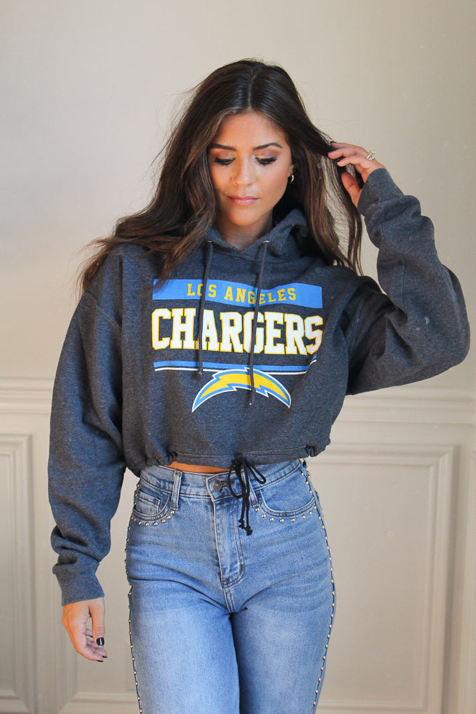 Drawstring Crop Pullover