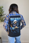 Brad Paisley Band Tee Flannel