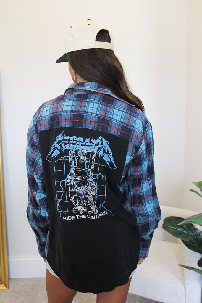 Band Tee Flannel
