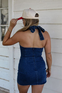 Bandera Buckle Denim Dress