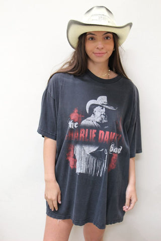 Rolling Stones Double Stitch Crop