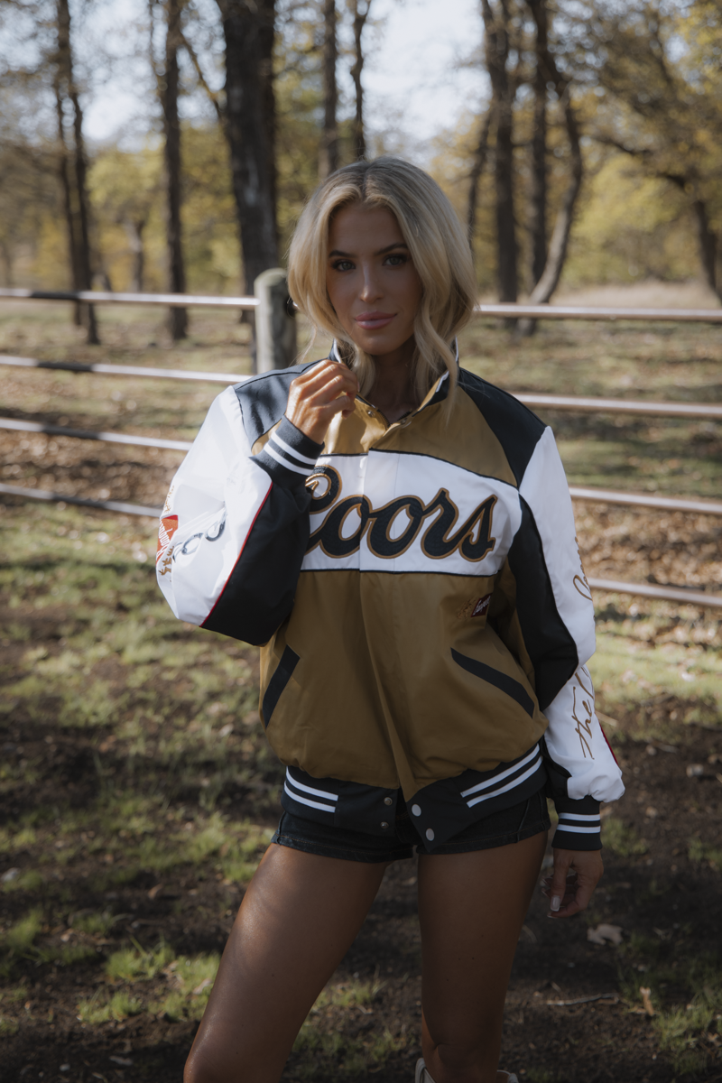 Coors Original 40oz SMU - Racing Jacket - Camel Gold