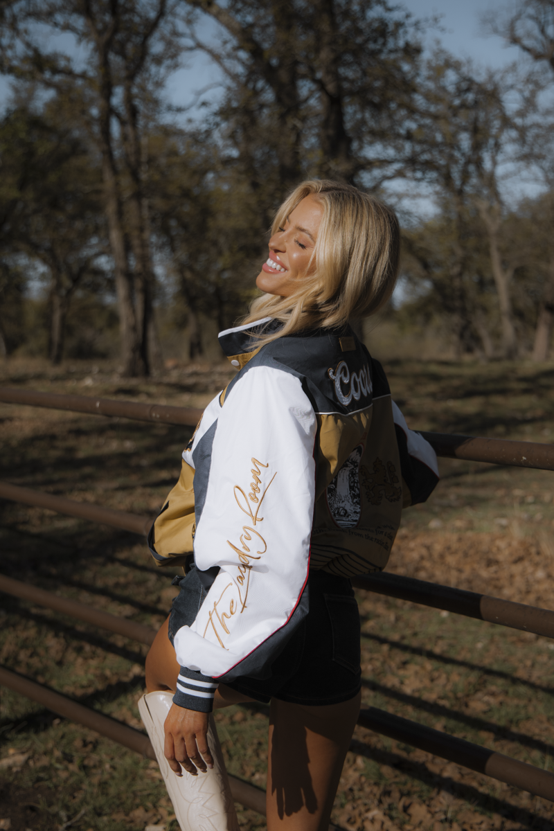 Coors Original 40oz SMU - Racing Jacket - Camel Gold