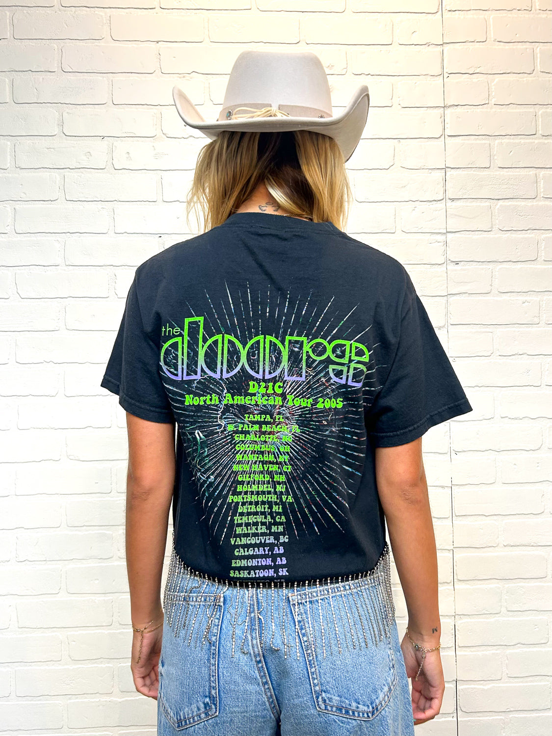 The Doors Rhinestone Fringe Tee