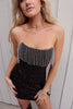 Party Goes On Rhinestone Corset