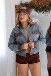Whiskey Cuff Denim Jacket