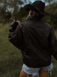 Midway Bomber Jacket- Black