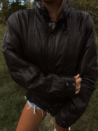 Midway Bomber Jacket- Black