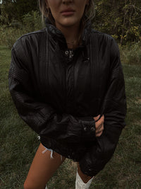 Midway Bomber Jacket- Black