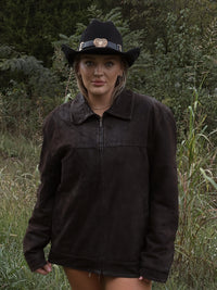 Vintage Brown Leather Jacket