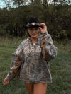 Cabelas Camo Zip Up Sweatshirt