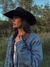 Vintage Wrangler Sherpa Denim Jacket