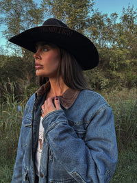 Vintage Wrangler Sherpa Denim Jacket