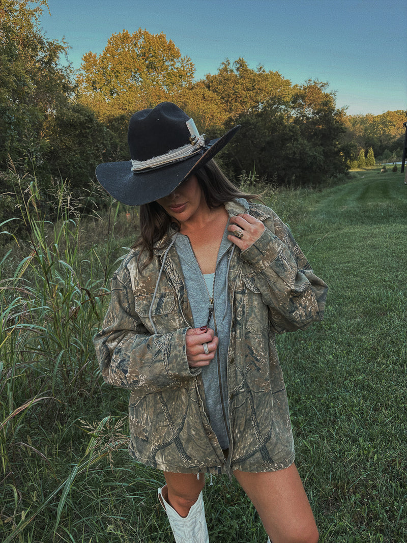 Off Duty Vintage Camo Jacket