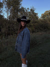 Vintage Wrangler Sherpa Denim Jacket