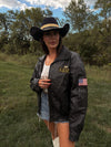 Army Leather Jacket