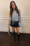 Saddle Tiered Ruffle Skort
